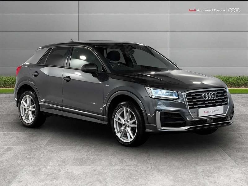 Grey Used 2020 Audi Q2 S-Line SUV | £18,999 (Fair price) - Image 1/4