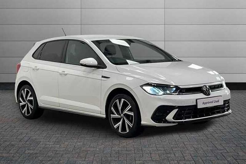 Used VW Polo R-line 95 HP (69 kW) 2023 White Hatchback