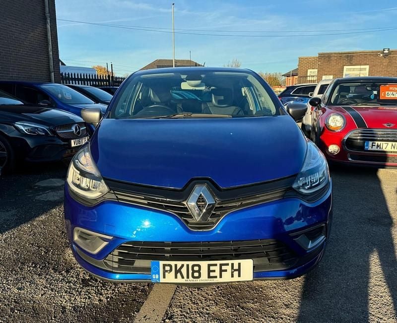 Used Renault Clio IV GT-Line 2018 Blue Hatchback