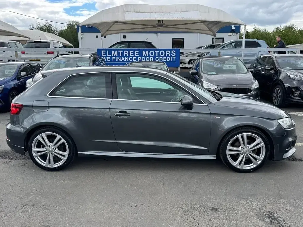 Used Audi A3 S-Line 150 HP (110 kW) 2016 Grey Hatchback