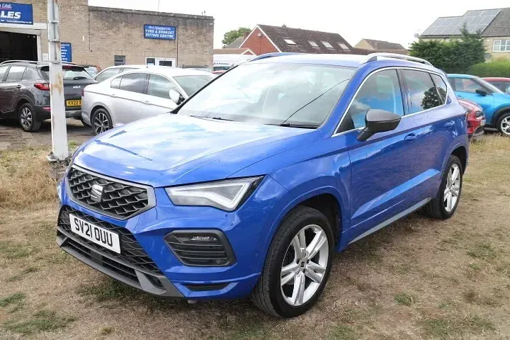 Used Seat Ateca FR 150 HP (110 kW) 2021 Blue SUV