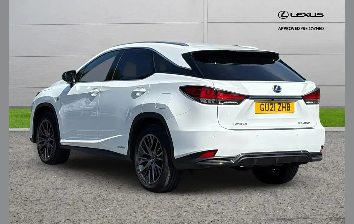 Used Lexus RX450h Sport Line 308 HP (226 kW) 2021 White SUV
