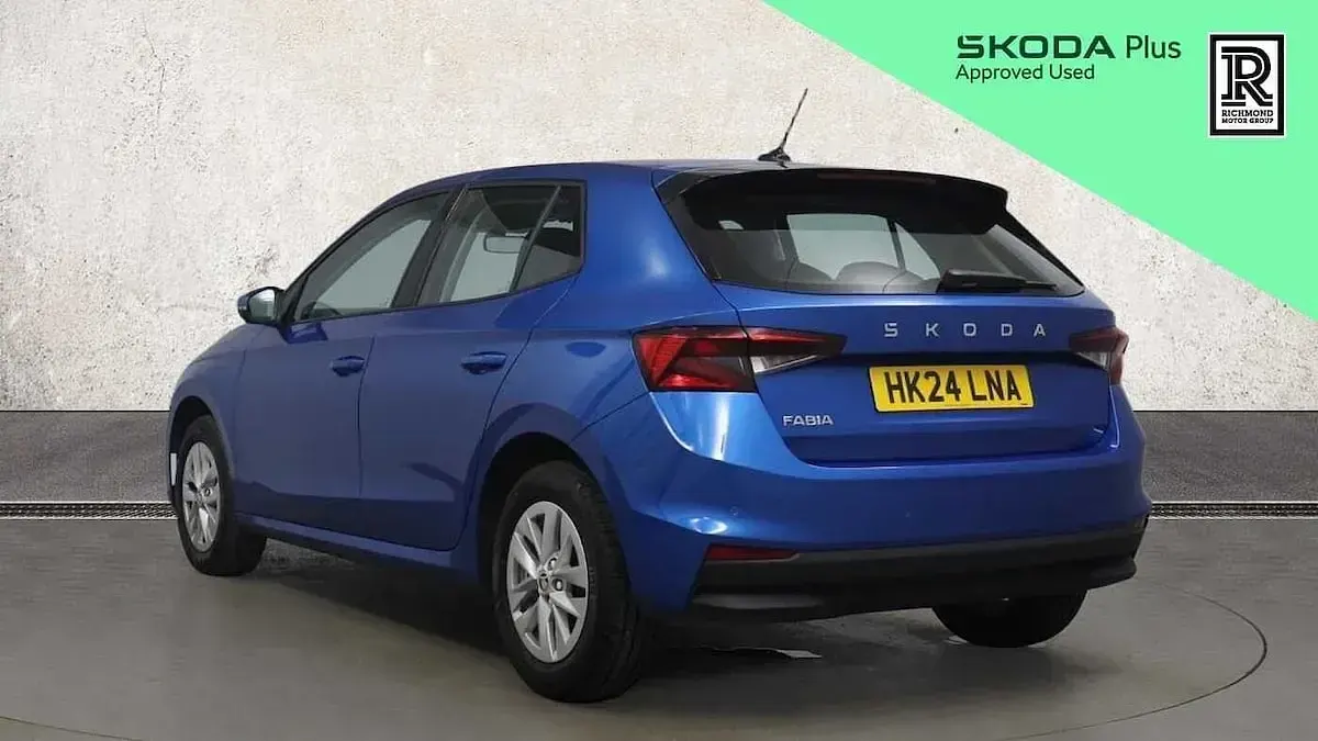 Used Skoda Fabia Comfort 113 HP (83 kW) 2024 Blue Hatchback