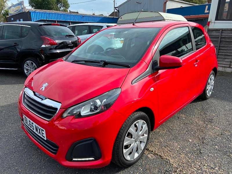 Used Peugeot 108 Active 2016 Red Hatchback
