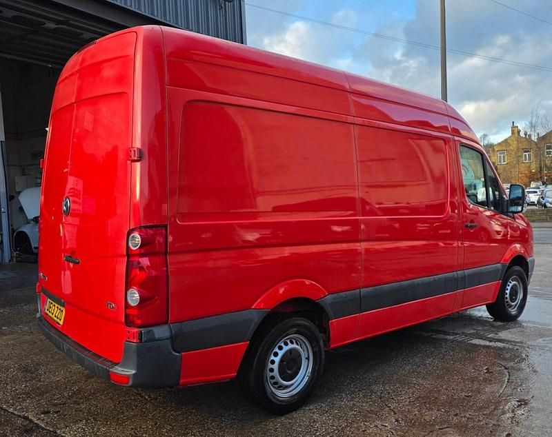 Used VW Crafter 136 HP (100 kW) 2013 Red Van