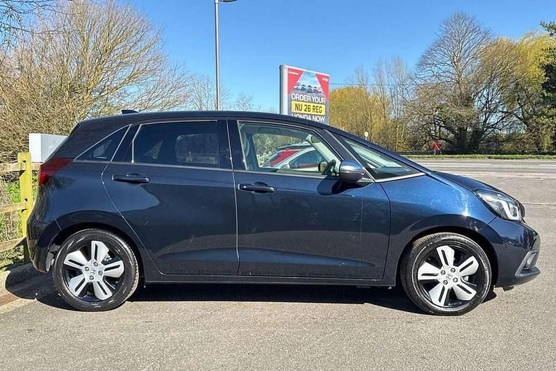 Used Honda Jazz Hybrid 109 HP (80 kW) 2021 Blue Hatchback