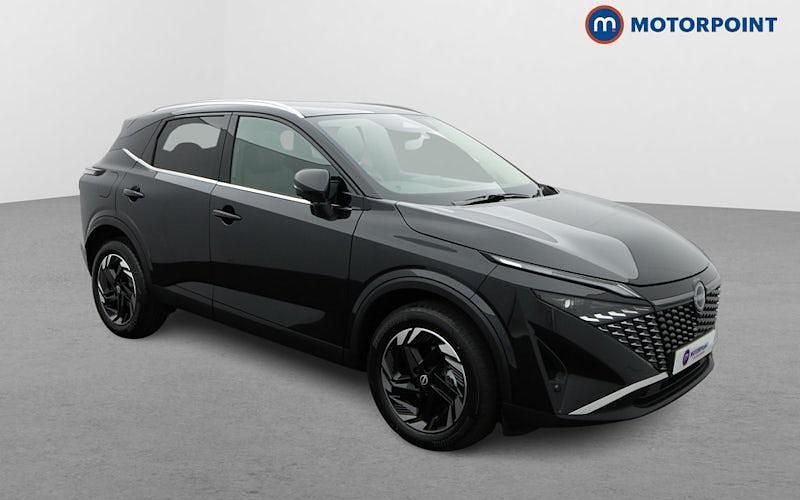 Black New 2025 Nissan Qashqai N-Connecta SUV | £25,499 - Image 1/4