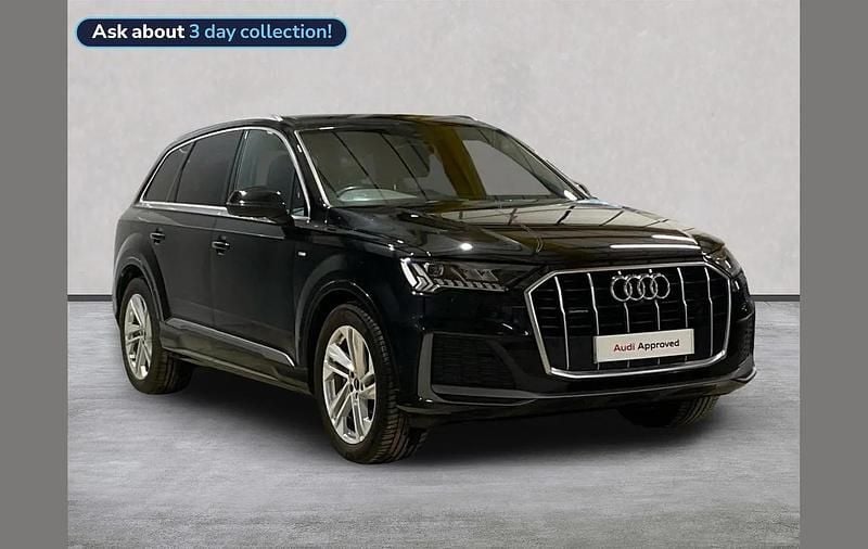 Used Audi Q7 S-Line 286 HP (210 kW) 2021 Black SUV