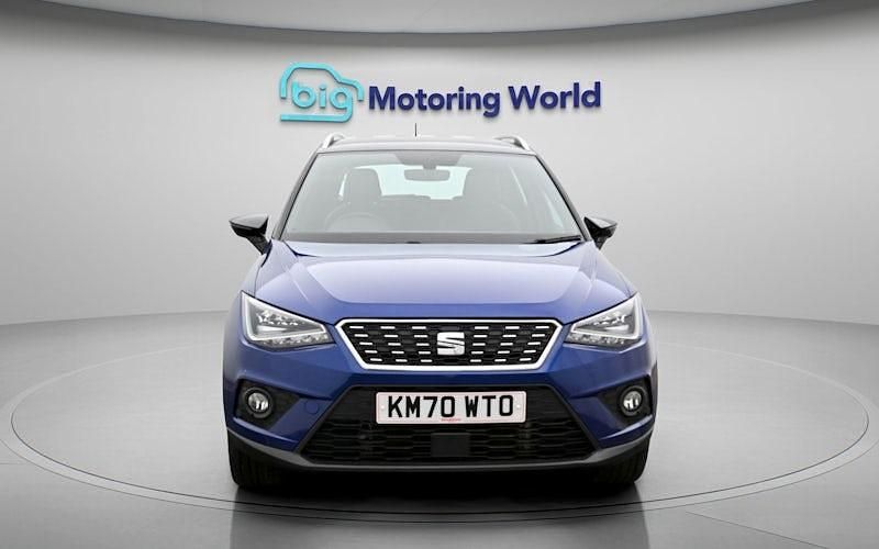 Used Seat Arona XCELLENCE Lux 110 HP (80 kW) 2021 Blue SUV