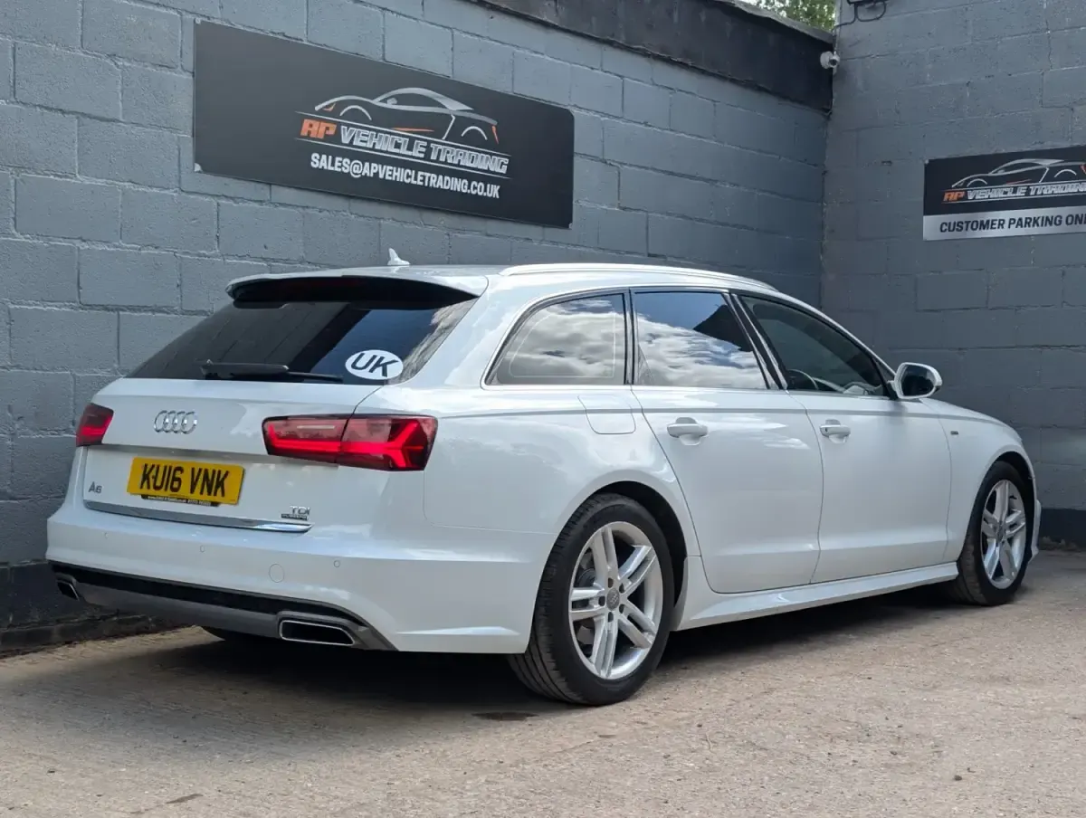 Usado Audi A6 S-Line 190 HP (139 kW) 2016 Branco Carrinha