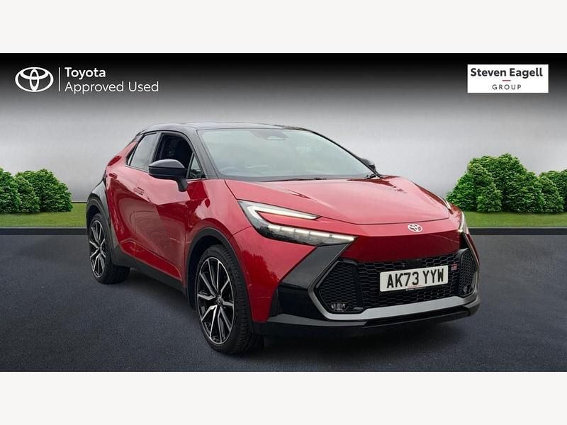 Red/black Used 2023 Toyota C-HR Sport SUV | £29,856 - Image 1/3