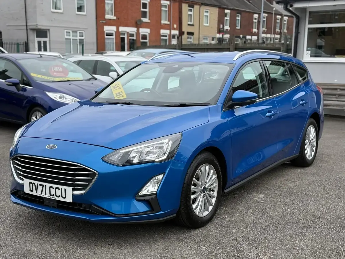 Used Ford Focus Titanium 2021 Blue Estate