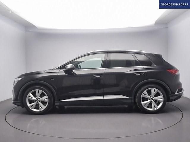 Used Audi Q4 e-tron S-Line 125 kW (170 HP) 2021 Black SUV