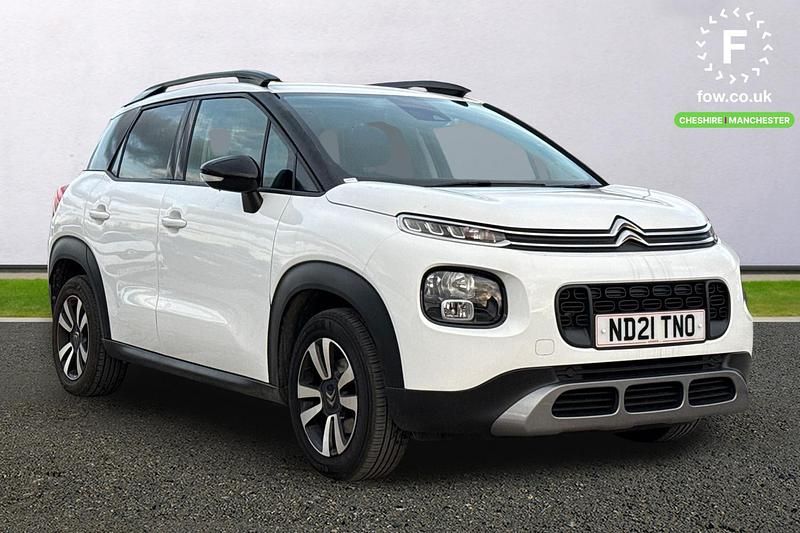 White Used 2021 Citroën C3 Aircross PureTech SUV | £11,599 (Good price) - Image 1/4