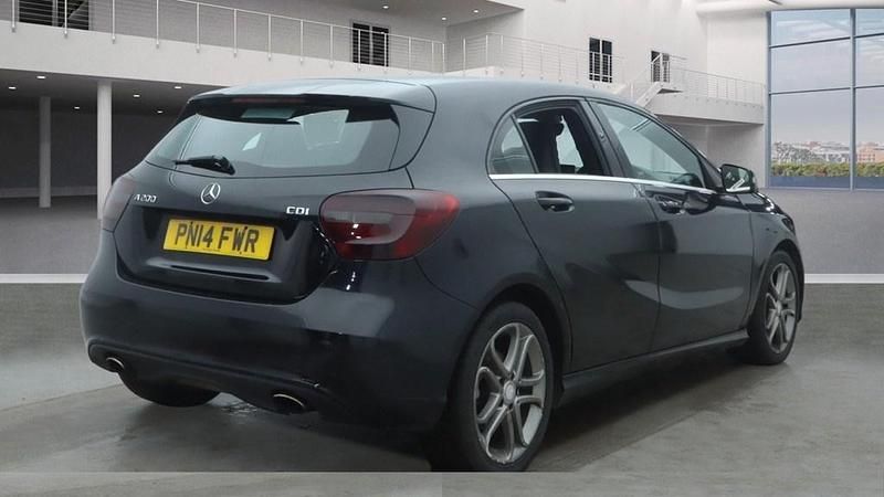 Used Mercedes A200 136 HP (100 kW) 2014 Black Hatchback