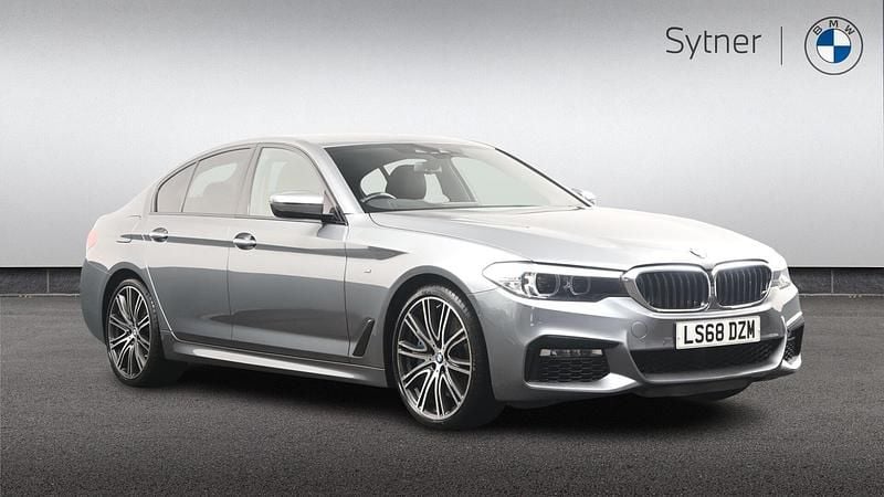 Blue Used 2018 BMW 540 M Sport Sedan | £25,000 (Fair price) - Image 1/4