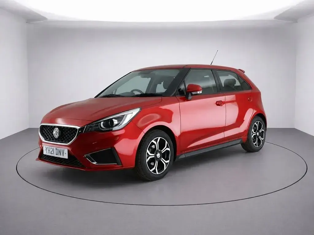 Used MG MG3 Exclusive 106 HP (77 kW) 2021 Red Hatchback