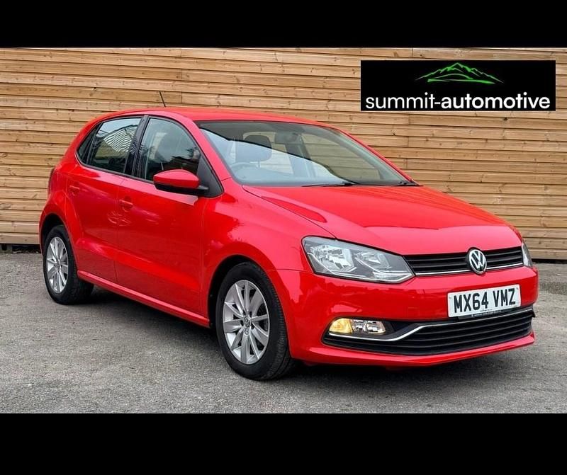 Red Used 2014 VW Polo SE Hatchback | £5,990 (Fair price) - Image 1/4