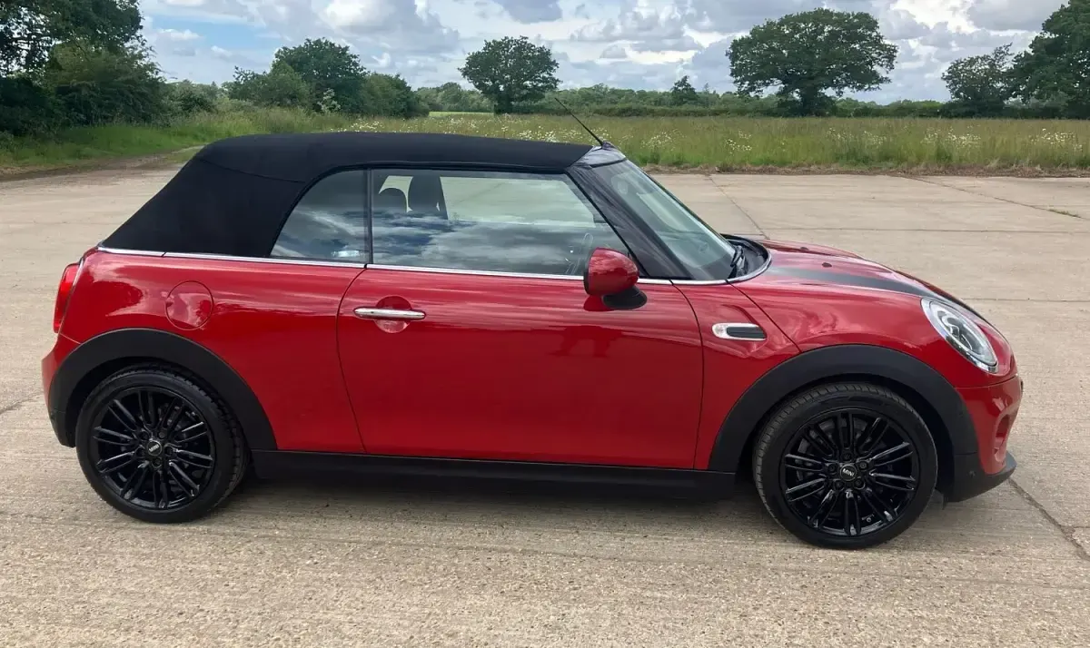 Used Mini Cooper Cabriolet 2017 Red Cabriolet