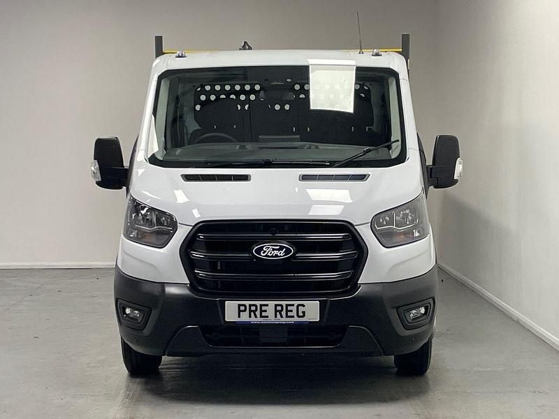 New Ford Transit S 130 HP (95 kW) 2025 White Cabriolet