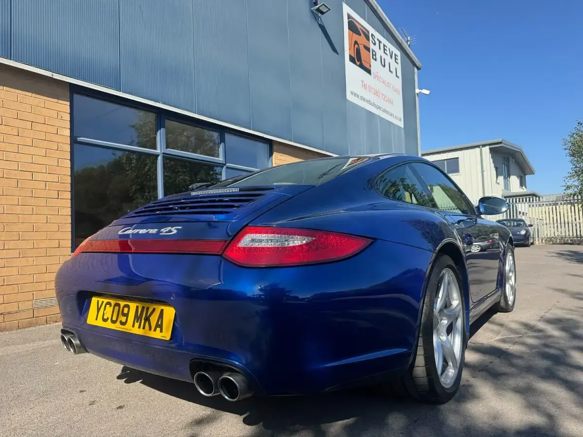 Used Porsche 997 2009 Blue Coupe