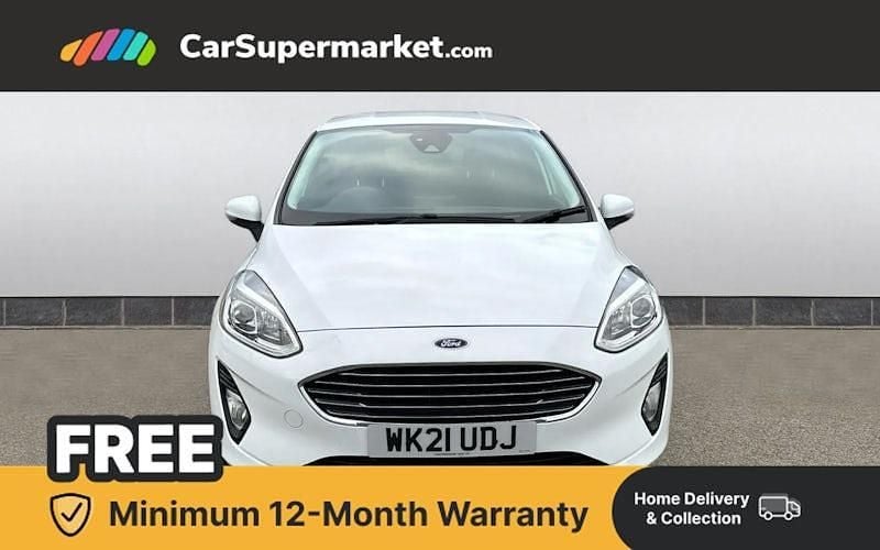 Used Ford Fiesta Titanium 125 HP (91 kW) 2021 White Hatchback