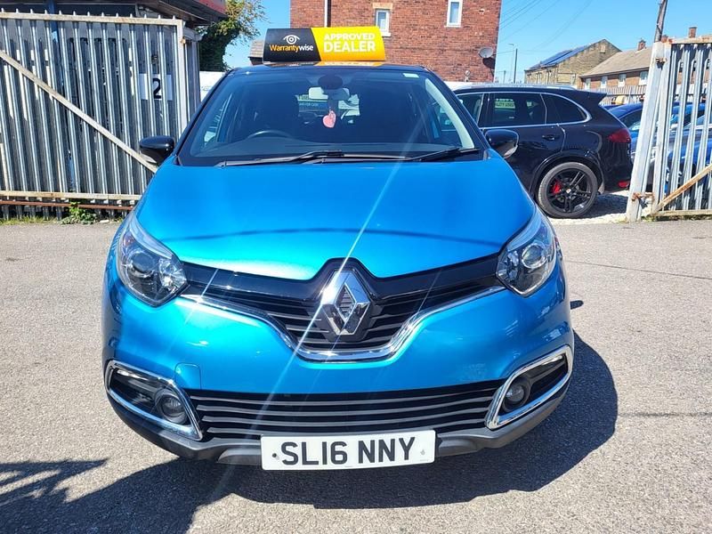 Begagnad Renault Captur Dynamique 2016 Blå SUV