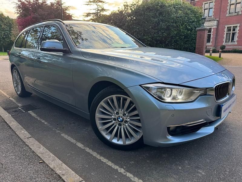Liquid blue metallic Used 2013 BMW 330 Luxury Line Estate | £13,000 (Fair price) - Image 1/4