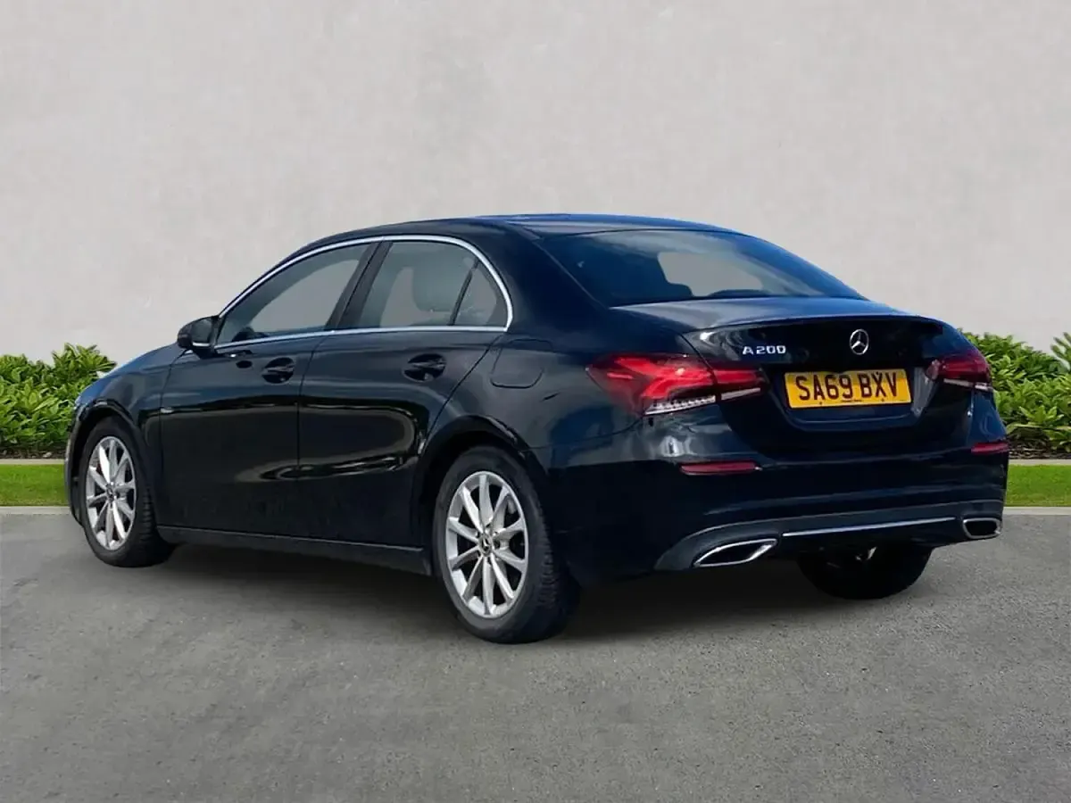Used Mercedes A200 163 HP (119 kW) 2019 Black Sedan