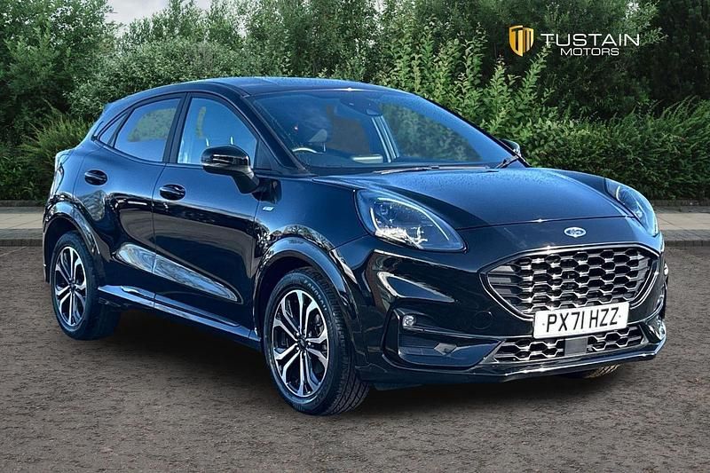 Used Ford Puma ST-Line 125 HP (91 kW) 2021 Black SUV