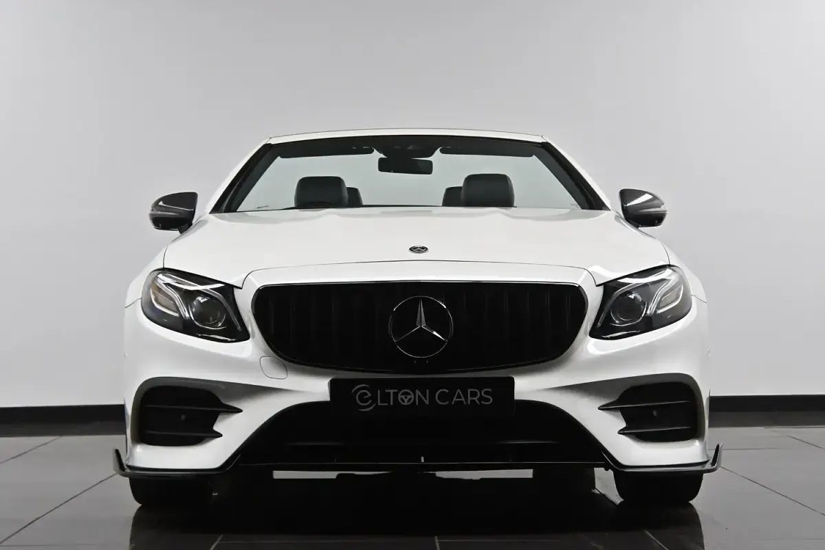 Used Mercedes E220 AMG line 2020 White Cabriolet