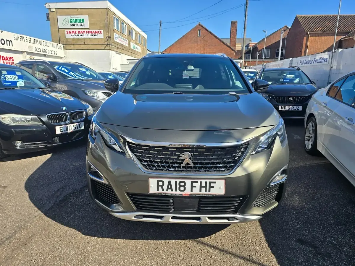 Used Peugeot 5008 GT-line 130 HP (95 kW) 2018 Grey SUV