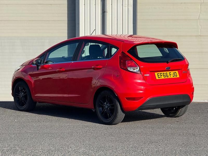 Used Ford Fiesta Zetec 2017 Red Hatchback