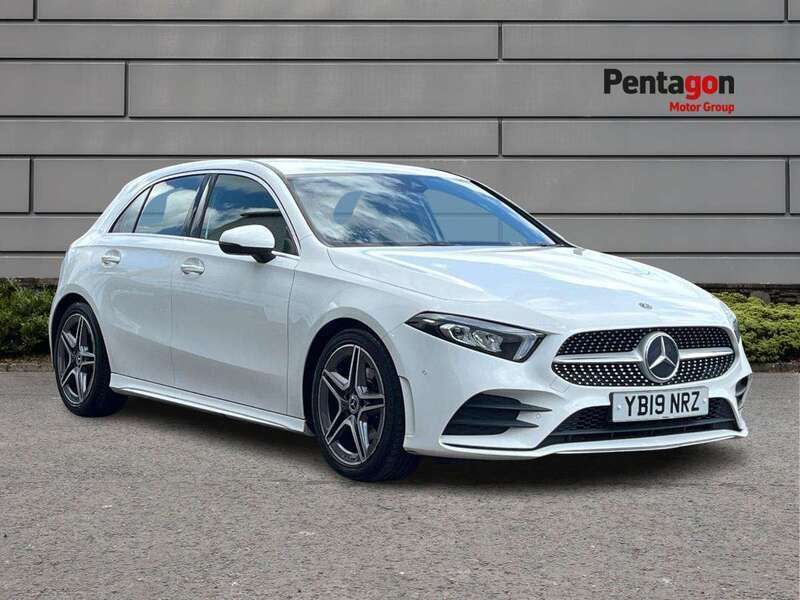 White Used 2019 Mercedes A200 AMG Line Premium Hatchback | £13,000 (Fair price) - Image 1/4