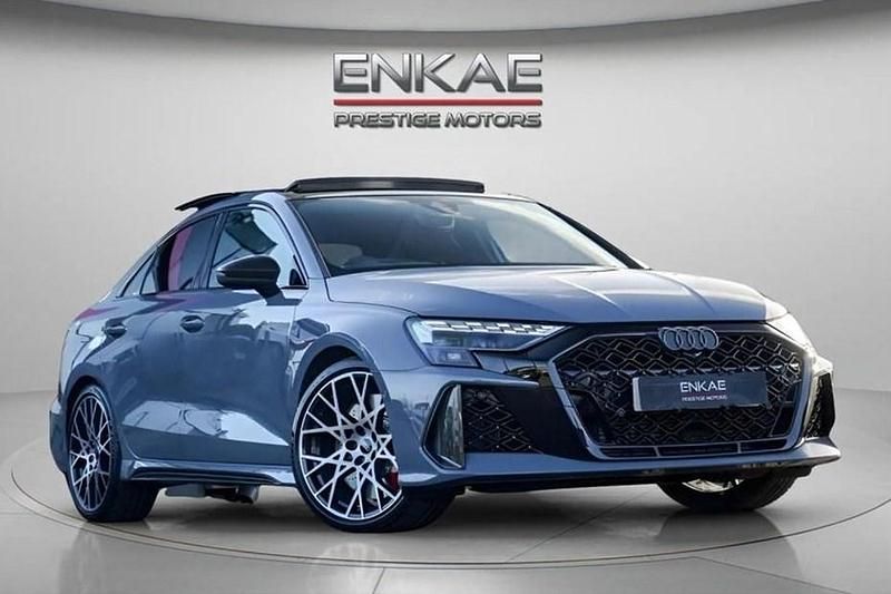 Grey Used 2025 Audi RS3 Advanced Sedan | £62,995 (Expensive) - Image 1/1