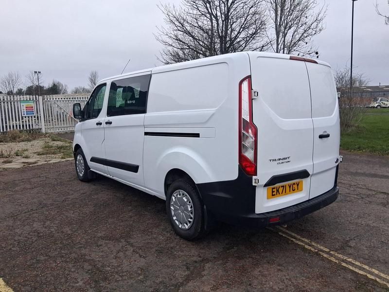 Used Ford Transit Custom 130 HP (95 kW) 2021 White Van