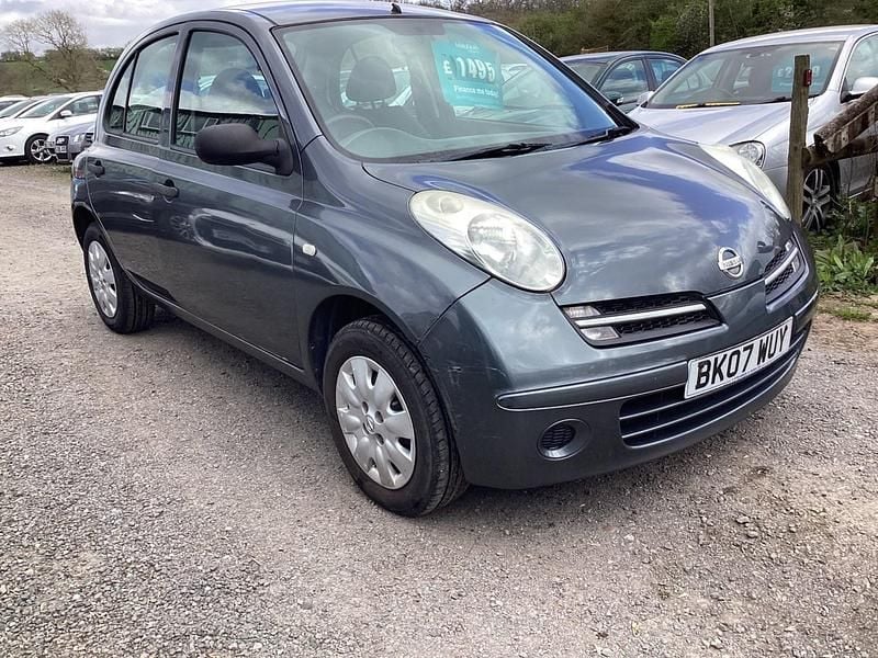 Used Nissan Micra 2007 Grey Hatchback