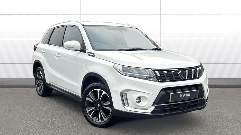 White Used 2021 Suzuki Vitara SZ5 SUV | £13,686 (Good price) - Image 1/3