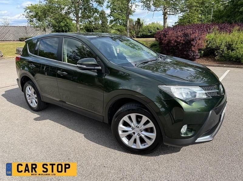 Green Used 2013 Toyota RAV4 SUV | £4,690 (Fair price) - Image 1/4