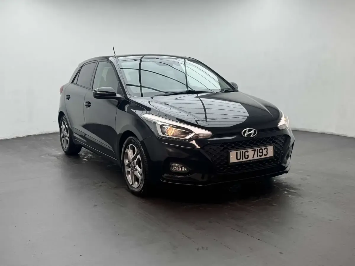 Used Hyundai i20 Premium 2020 Black Hatchback