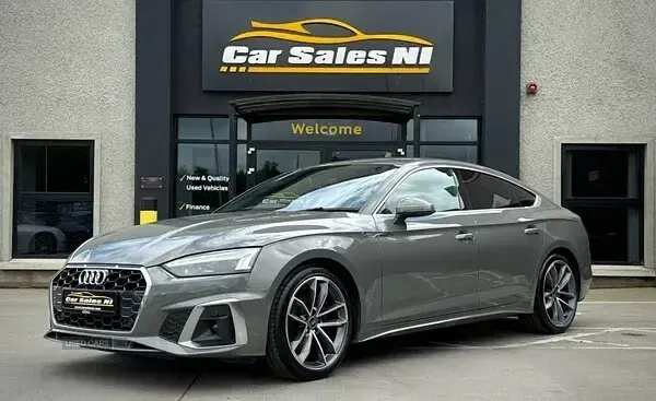 Used Audi A5 S-Line 163 HP (119 kW) 2023 Grey Coupe