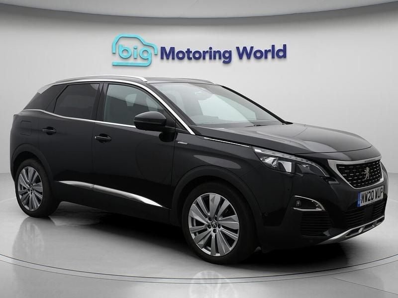 Black Used 2020 Peugeot 3008 Premium Hatchback | £15,000 (Good price) - Image 1/4