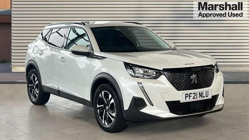 White Used 2021 Peugeot 2008 Allure SUV | £15,980 (Fair price) - Image 1/4