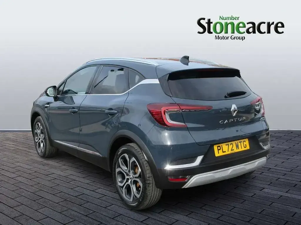 Gebraucht Renault Captur Techno 91 PS (66 kW) 2023 Blau SUV