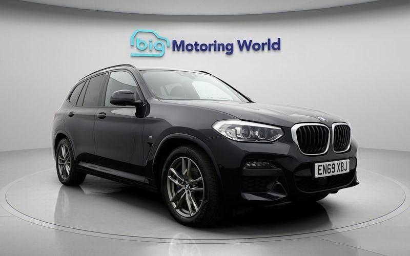 Used BMW X3 M Sport 265 HP (194 kW) 2019 Black SUV