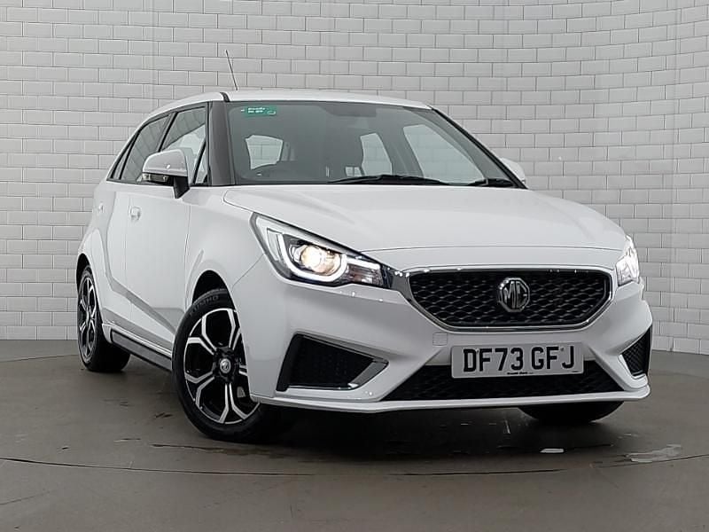 White Used 2023 MG MG3 Exclusive Hatchback | £11,698 (Fair price) - Image 1/4