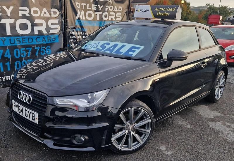 Black Used 2014 Audi A1 S-Line Hatchback | £5,795 (Fair price) - Image 1/4