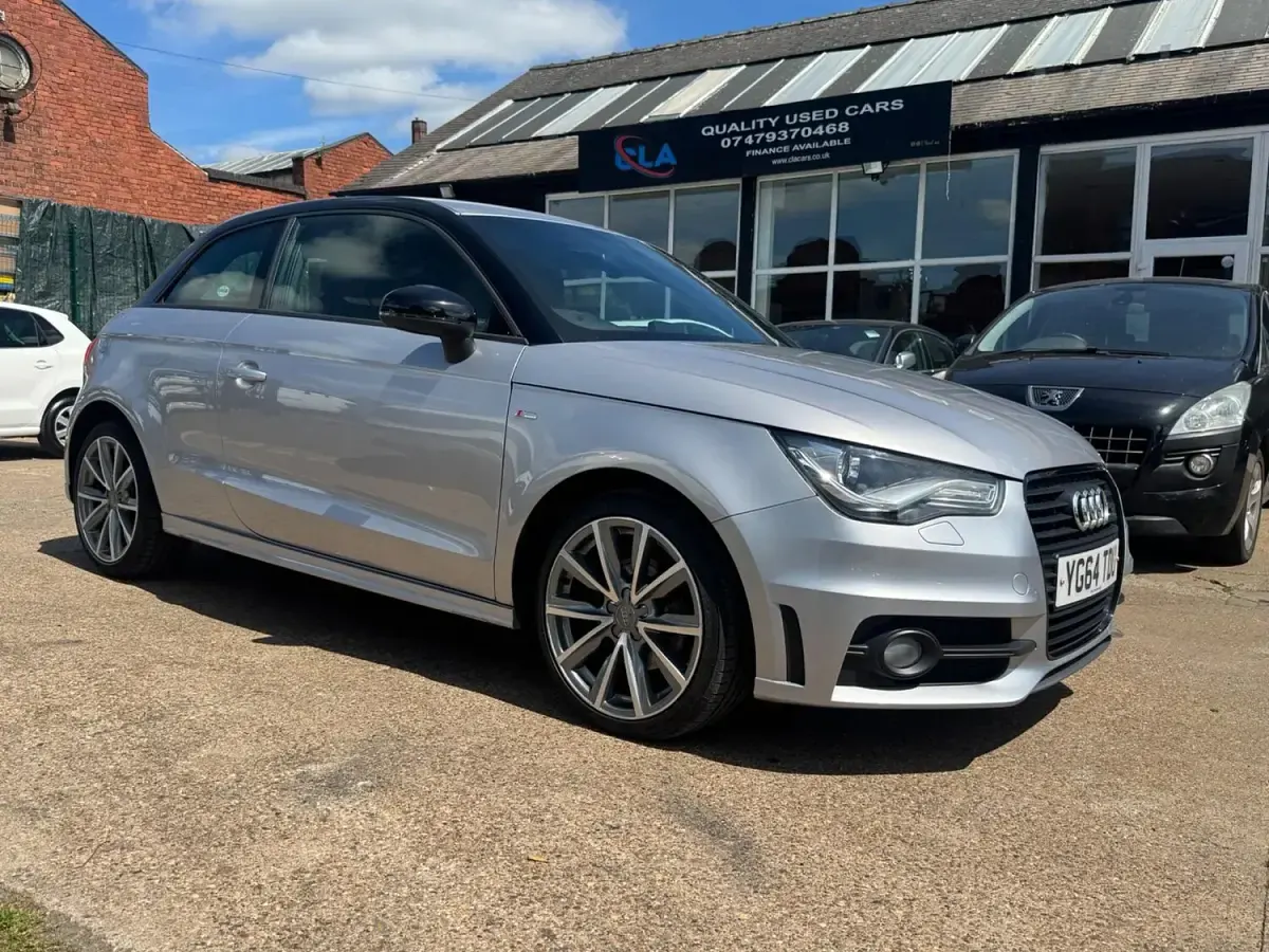 Used Audi A1 S-Line 122 HP (89 kW) 2014 Silver Hatchback