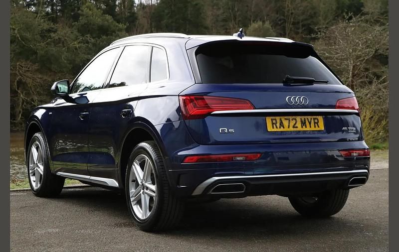Used Audi Q5 S-Line 261 HP (191 kW) 2023 Blue SUV