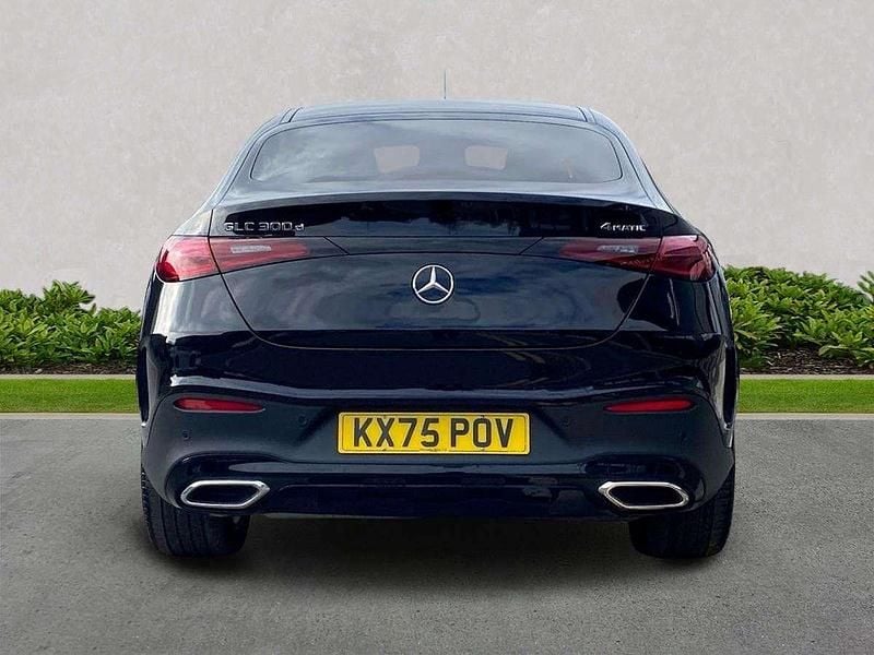 Used Mercedes GLC300 AMG line 2025 Black Coupe